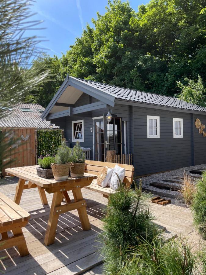 Cabin De Duinweg: Direct Aan Duin En Bos ノールトウェイク エクステリア 写真