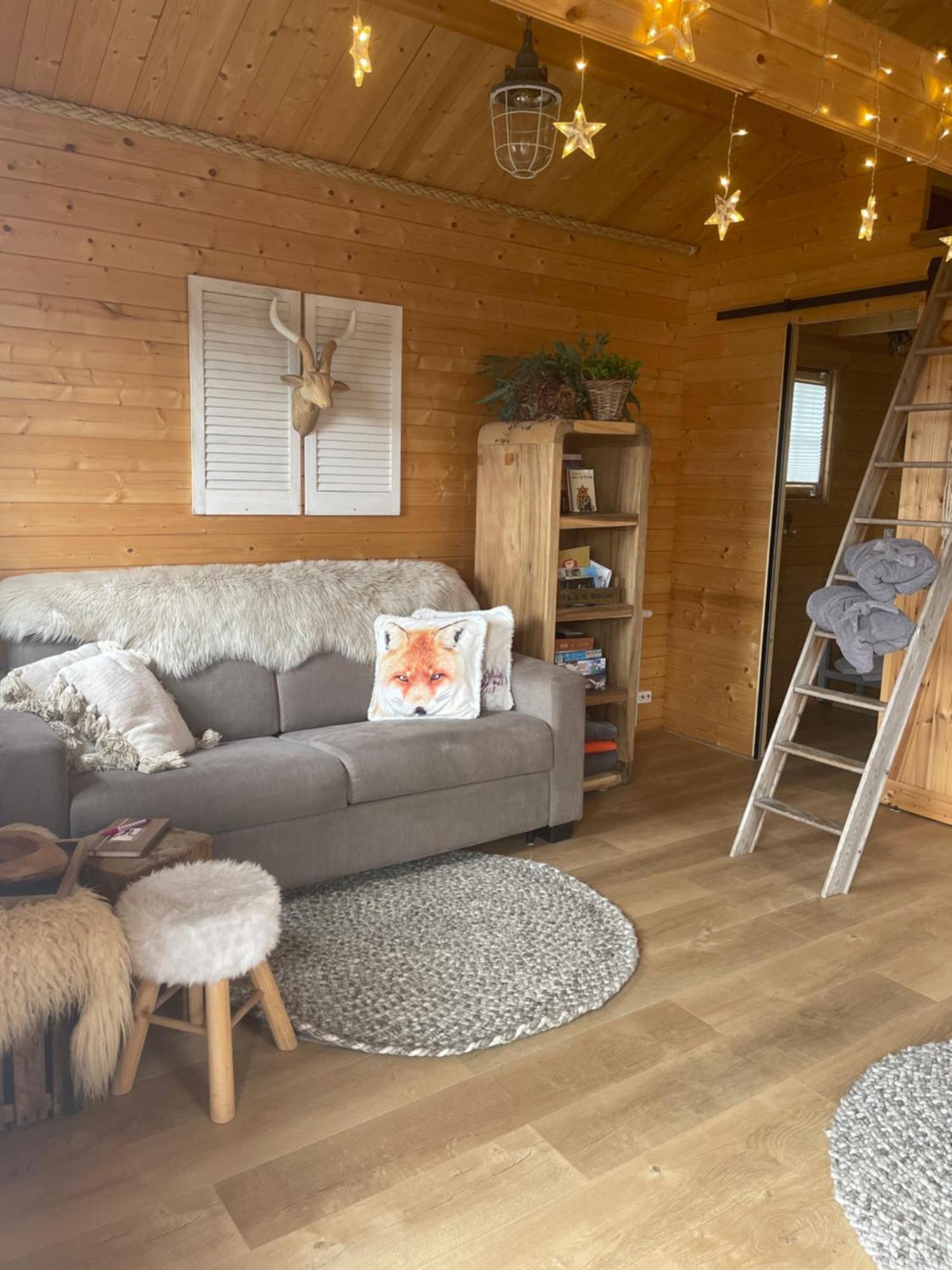 Cabin De Duinweg: Direct Aan Duin En Bos ノールトウェイク エクステリア 写真