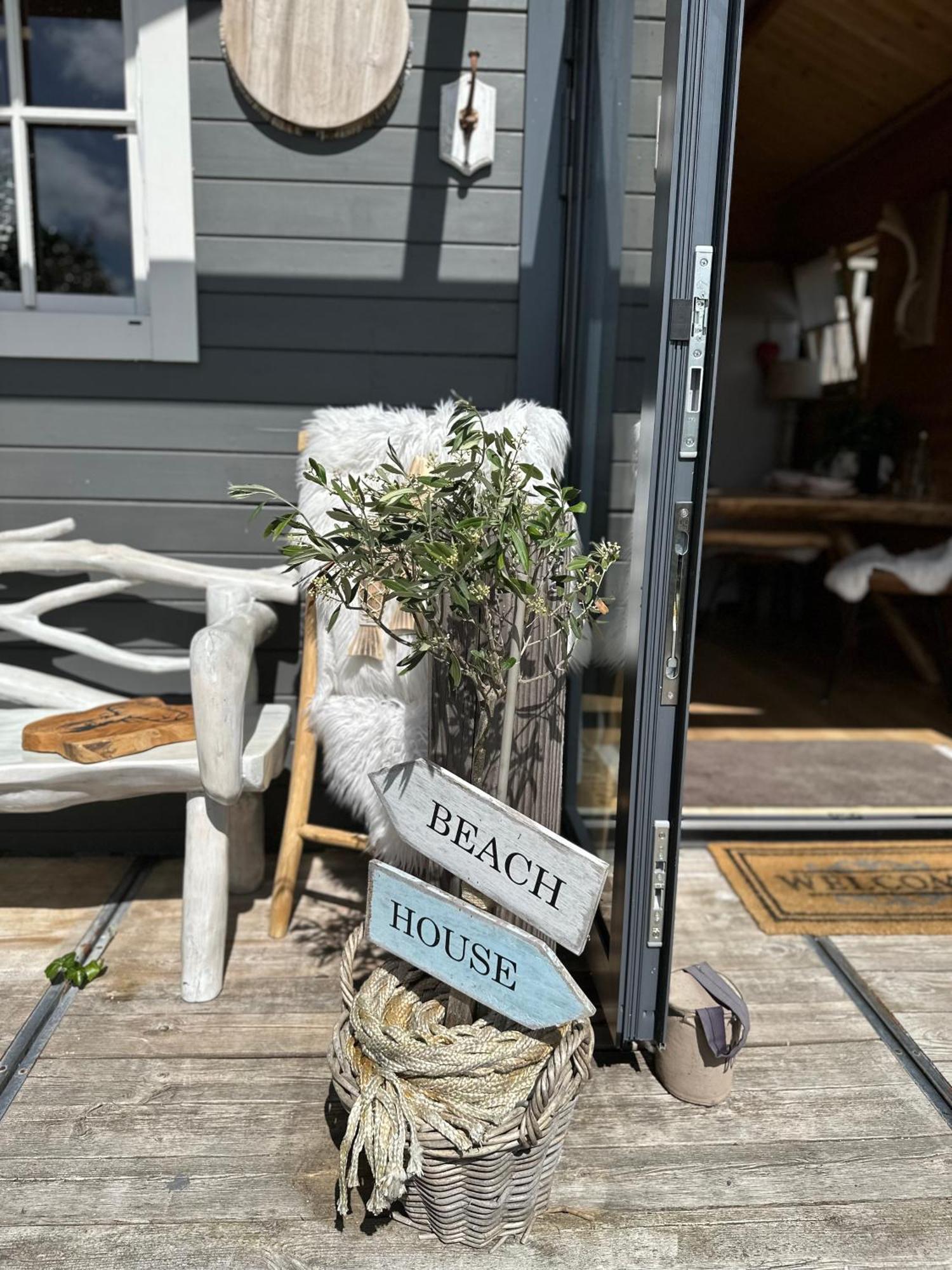 Cabin De Duinweg: Direct Aan Duin En Bos ノールトウェイク エクステリア 写真